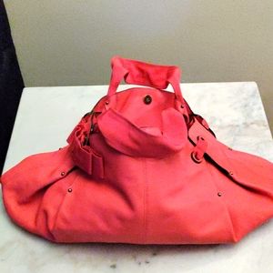 Salvatore Ferragamo Coral Pink Shoulder Bag